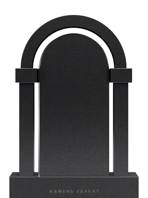 Вертикальный памятник из натурального гранита 