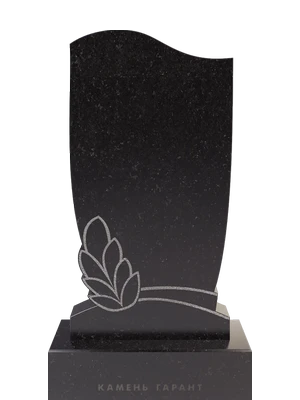 Вертикальный памятник с изображением ветви колоса 