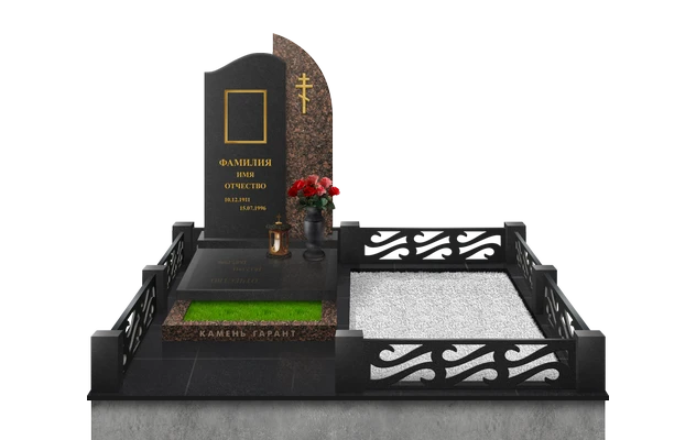 Изысканный комплекс с контрастными материалами