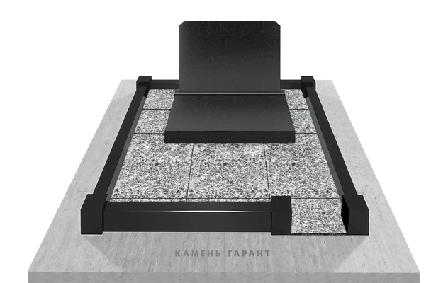 Комплекс с мощением плиткой возрождение