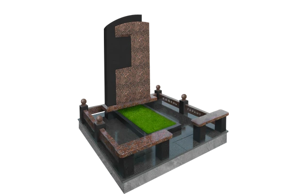 Мемориальный ансамбль с зоной для отдыха