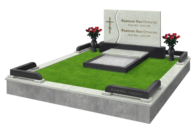 Гармоничная композиция с декоративным ограждением