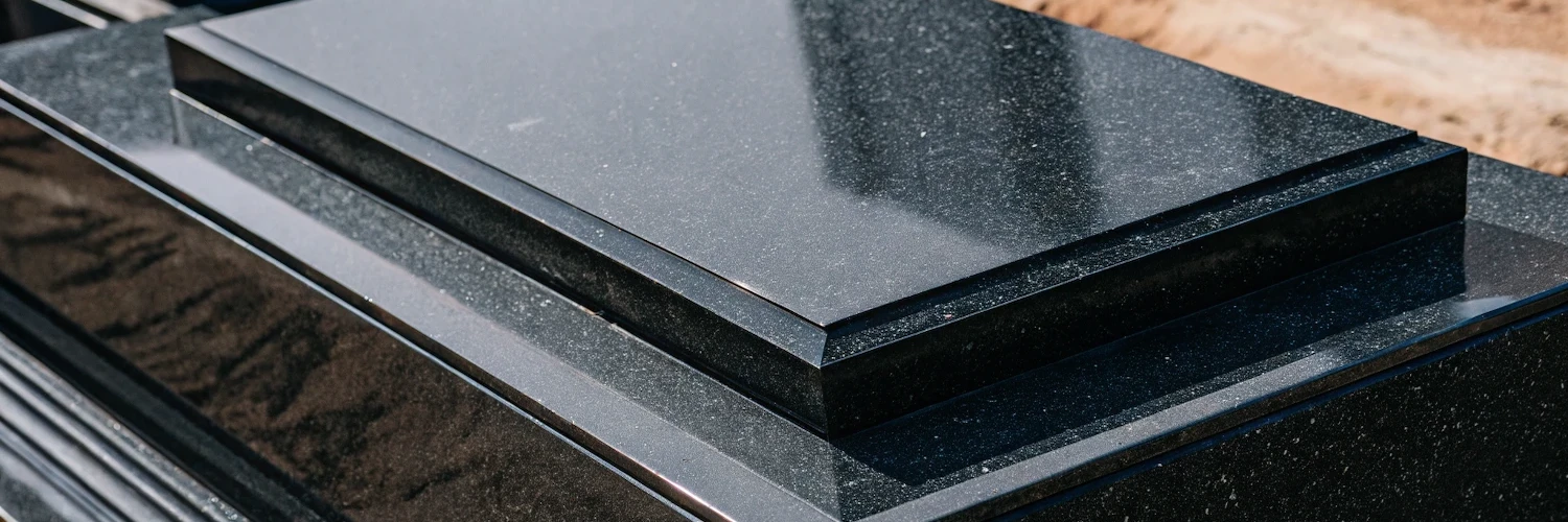 Черный гранит для памятников - виды, свойства и применение