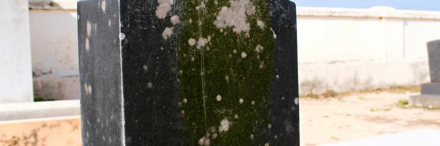 Как убрать пятна с гранитного памятника