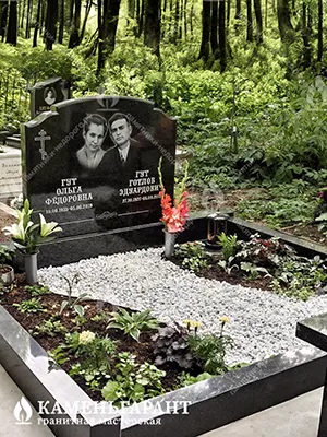 Фото памятника на могилу Стена 3