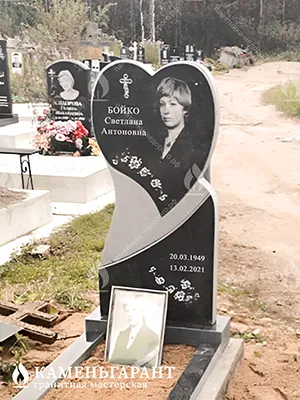 Фото памятника на могилу Памятник по индивидуальному проекту
