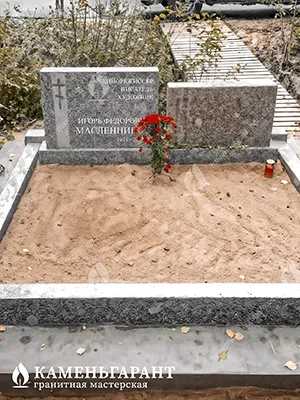 Фото памятника на могилу Памятник по индивидуальному проекту